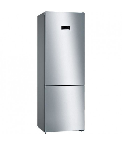 Réfrigérateur combiné pose-libre - BOSCH KGN49XLEA SER4 - 2 portes - 438 L - H203XL70XP67 cm - inox