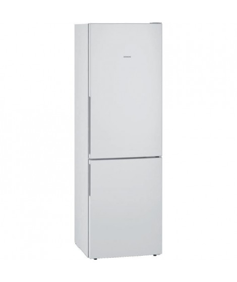 Réfrigérateur combiné pose-libre - SIEMENS KG36VWEA IQ300 - 2 portes - 308 L - H186XL60XP65 cm - Blanc