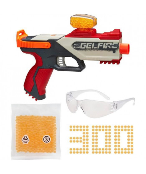 Nerf Pro Gelfire Legion avec 300 billes hydratées et des lunettes de protection