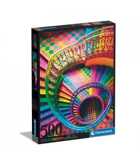 Clementoni - Colorboom collection - Puzzle 500 pieces - Stairs