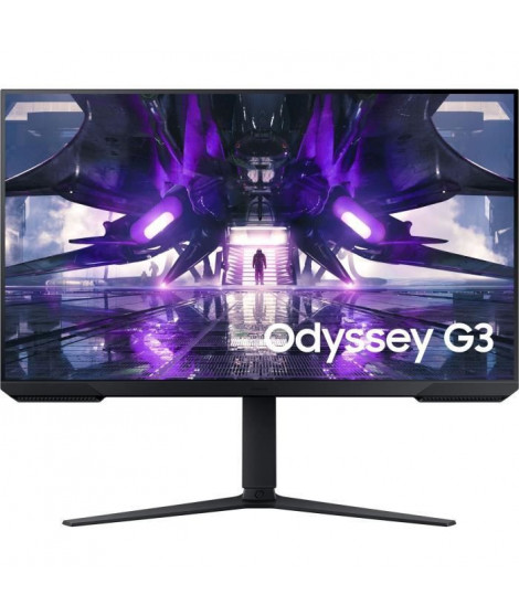 Ecran PC - SAMSUNG - ODYSSEY G3 - G32A - 32'' - FHD 1920x1080 - 165Hz - VA 1ms - 250cd/m2 - 3000:1 - H / I / Pivot / Orientable