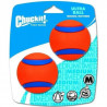 Ultra Ball de Chuckit!, le balle résistante et polyvalente pour chien, 2 balles en caoutchouc Ø 6.5 cm