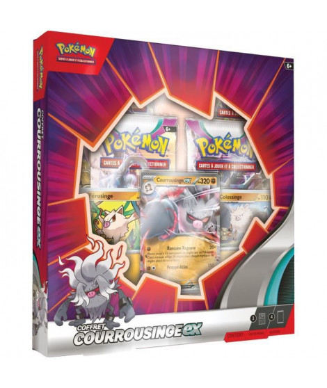 Pokémon : Coffret Courrousinge-ex juillet 2023