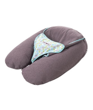 babyCalin Coussin de Maternité All Over Turquoise/Rouge 