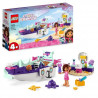 LEGO Gabby et la Maison Magique 10786 Le Bateau et le Spa de Gabby et Marine, Jouet avec Figurines