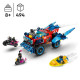 LEGO DREAMZzz 71458 La Voiture Crocodile, Jouet de Voiture 2-en-1, un Monster Truck