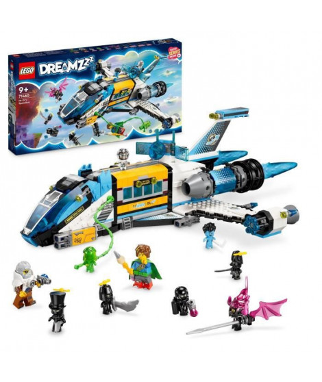 LEGO DREAMZzz 71460 Le Bus de l'Espace de M. Oz, Jouet de Vaisseau Spatiale 2-en-1, avec Z-Blob