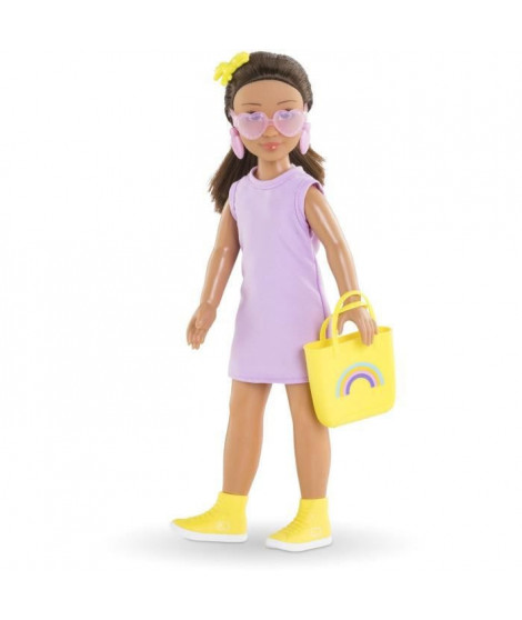 Coffret Luna Shopping COROLLE GIRLS - poupée mannequin - 6 accessoires - 28 cm - des 4 ans