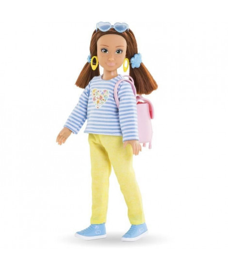 Coffret Zoé Shopping COROLLE GIRLS - poupée mannequin - 6 accessoires - 28 cm - des 4 ans
