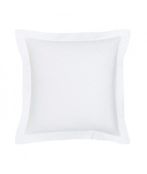 Taie d'oreiller TODAY Essential - 63 x 63+5 cm - 100% Coton uni - Craie