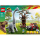 LEGO Jurassic Park 76960 La Découverte du Brachiosaure, Jouet avec Figurine de Dinosaure et Voiture