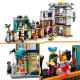 LEGO Creator 31141 La Grand-rue, Jouet de Construction avec Gratte-Ciel et Rue de Marché, Idée Cadeau