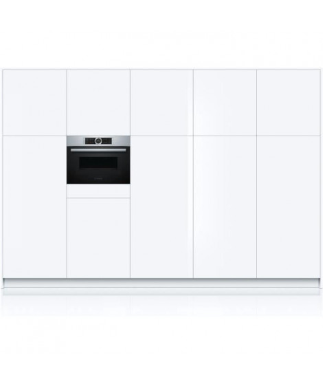 Four intégrable combiné micro-ondes BOSCH - CMG633BS1 - 45x59x55 cm - Inox