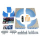 Tech Deck - Mega Bowl X-Connect - Grand Skate Park 100% modulable + 1 skate Daewon Song exclusif