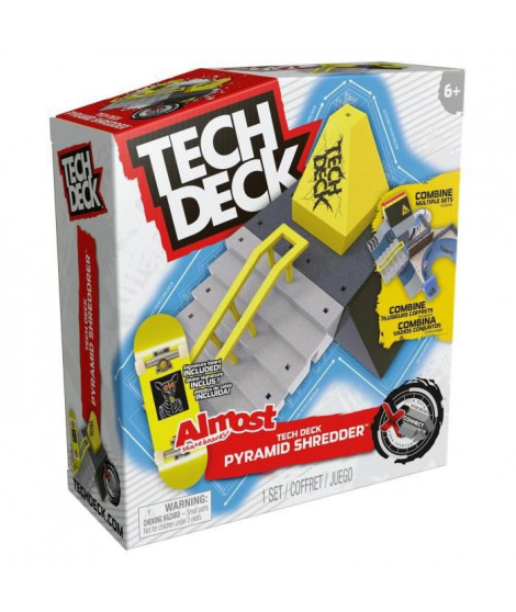 Tech Deck - Starter Set X-Connect Skate Park + 1 finger skate - a construire et personnaliser