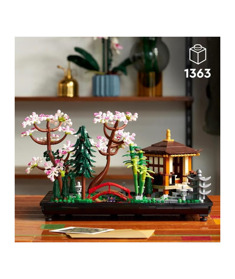 LEGO Icons 10315 Le Jardin Paisible, Kit de Jardinage Botanique