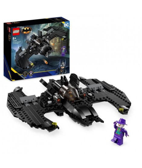 LEGO DC 76265 Batwing : Batman Contre le Joker, Jouet d'Avion Iconique du Film 1989 avec 2 Minifigurines