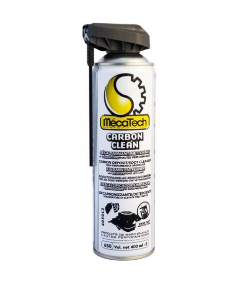 MECATECH CARBON DÉCALAMINANT - NETTOYANT ET DEGRAISSANT HAUTES PERFORMANCES - CLEAN - AEROSOL