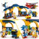 LEGO Sonic the Hedgehog 76991 L'avion Tornado et l'Atelier de Tails, Jeu de Construction avec 4 Figurines de Personnages
