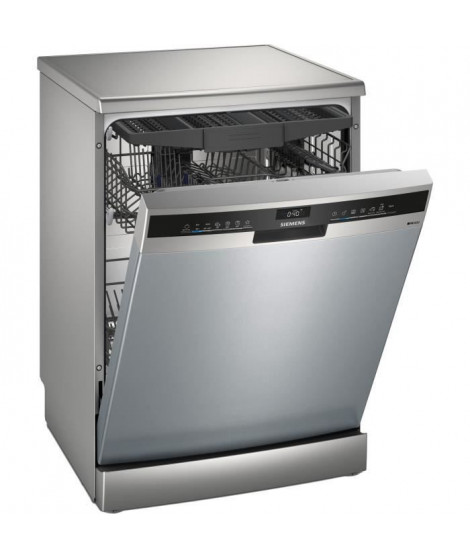 Lave-vaisselle pose libre SIEMENS SN23EI01ME iQ300 - 14 couverts - L60cm - 44 dB - Induction - Inox