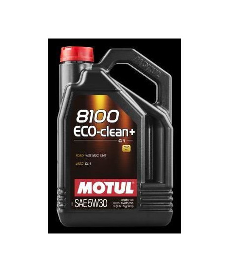 MOTUL Huile  8100 ECO-CLEAN+ C1 5W30 5L (bidon)