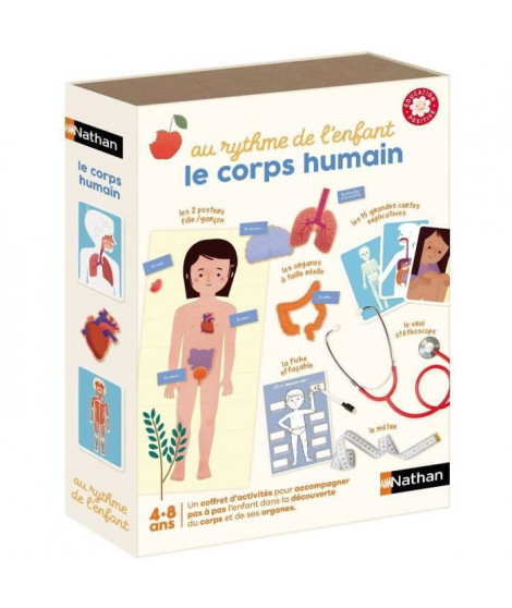 Le corps humain NATHAN - Jeux d'apprentissage