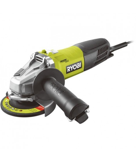 Meuleuse d'angle RYOBI - RAG800-125GD1 - 800 W - diam. 125 mm - avec disque diamant