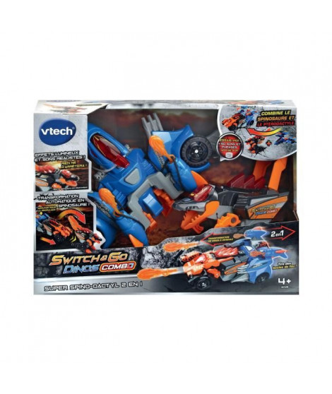 VTECH SWITCH & GO COMBO - SUPER SPINO-DACTYL 2 EN 1