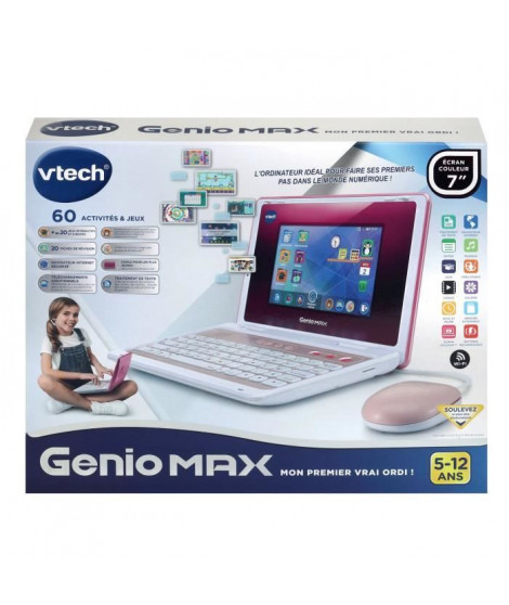 VTECH GENIO MAX ROSE (ECRAN 7)