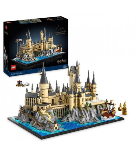 LEGO Harry Potter 76419 Le Château et le Domaine de Poudlard, Maquette a Construire pour Adultes, Incluant les Lieux Iconiques