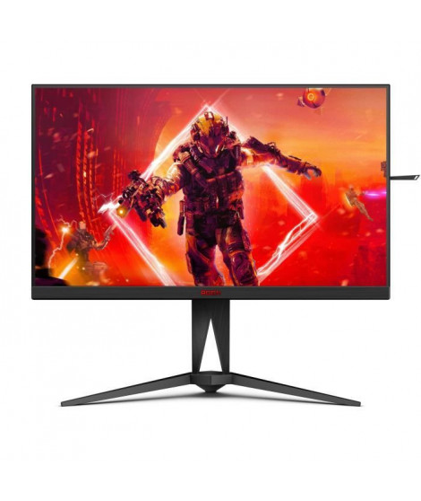 Ecran PC Gamer - AOC - AG325QZN/EU - 31,5 VA QHD 0,5ms 240Hz HDMI DP USB Pivot Réglable en hauteur Freesync Premium HDR 400