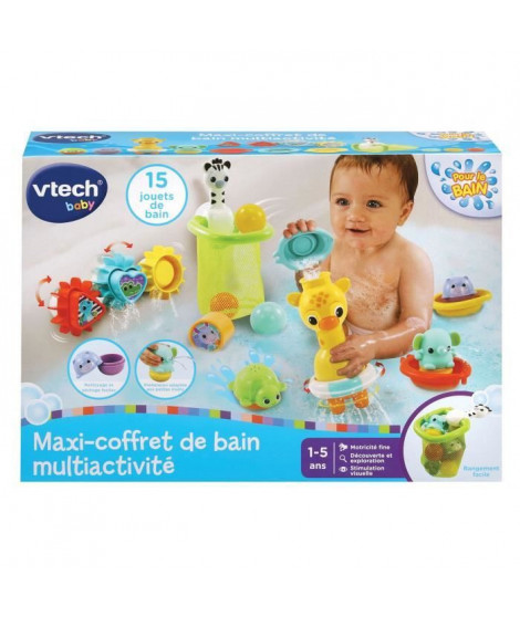 VTECH MAXI -COFFRET DE BAIN MULTI-ACTIVITÉ