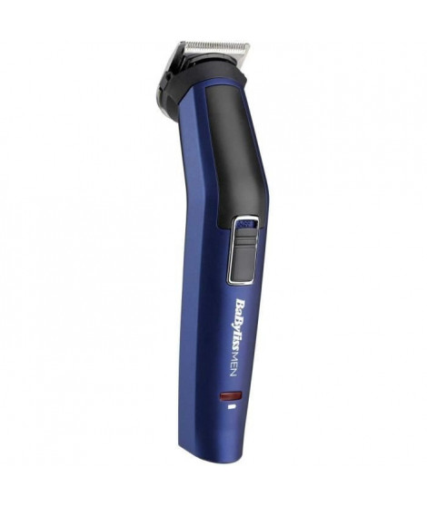 Tondeuse multi-usages BaByliss - 10 en 1 - Blue Edition - guide de coupe ajustable barbe et corps