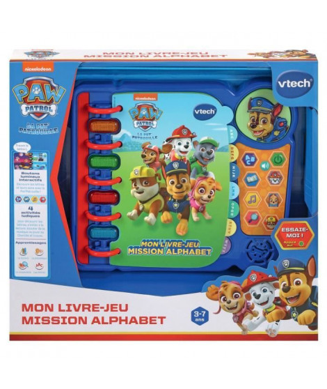 VTECH PAT PATROUILLE - MON LIVRE-JEU MISSION ALPHABET