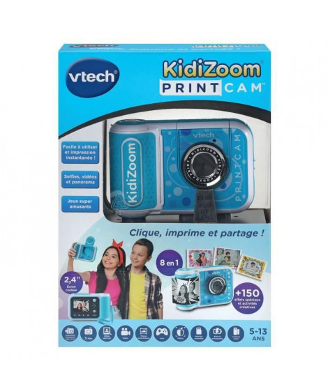 VTECH KIDIZOOM PRINT CAM (BLEU)