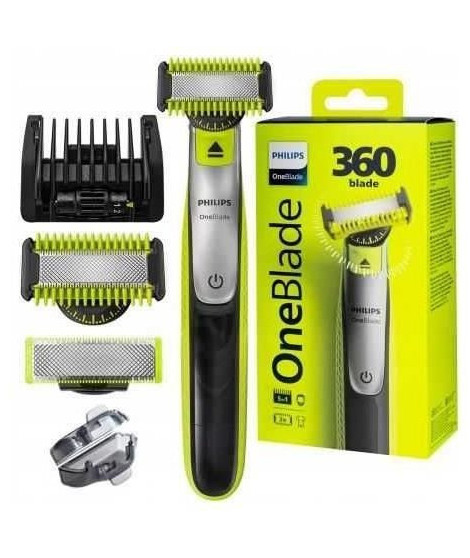 Rasoir électrique PHILIPS ONEBLADE 360 - QP2730/20 - Sabot 5 en 1