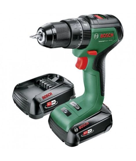 Perceuse visseuse Bosch UniversalImpact 18V60 (+1xbatterie 2,0Ah) + chargeur AL 18V-20