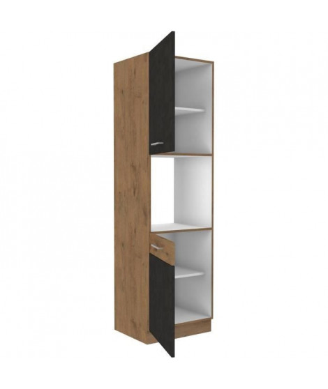 Colonne cuisine ROCK 2 portes - L 60 cm