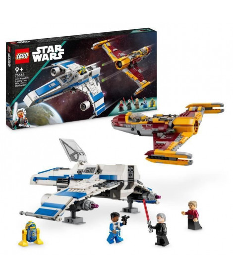 LEGO Star Wars L'E-Wing de la Nouvelle République Contre le Chasseur de Shin Hati 75364