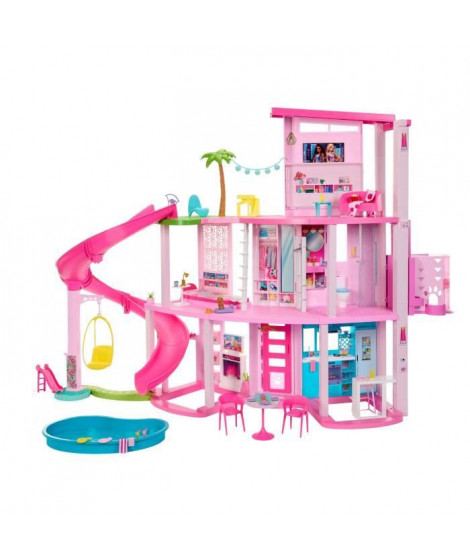 Barbie - Coffret Barbie Maison de Reve - Poupée Mannequin - 3 ans et + - BARBIE - HMX10 - POUPEE MANNEQUIN BARBIE