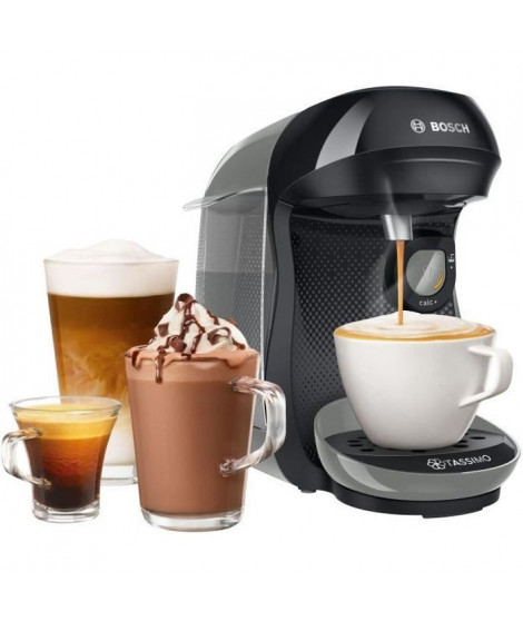 Machine a café multi-boissons BOSCH - TAS1009 - Tassimo T10 HAPPY - Gris