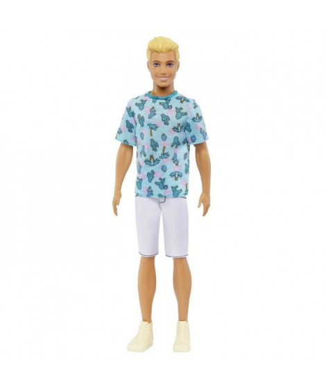 Barbie - Barbie Ken Fashionistas Tenue de sport - Poupée Mannequin - 3 ans et + - BARBIE - HJT10 - POUPEE MANNEQUIN BARBIE