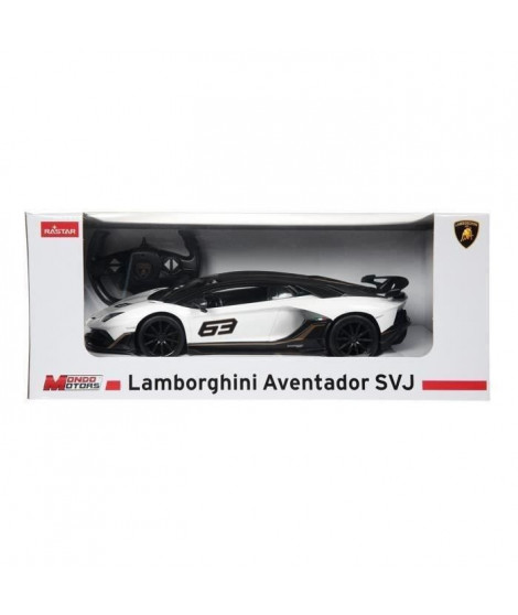 MONDO MOTORS Voiture radiocommandée Lamborghini Aventador SVJ R/C 1:14 eme