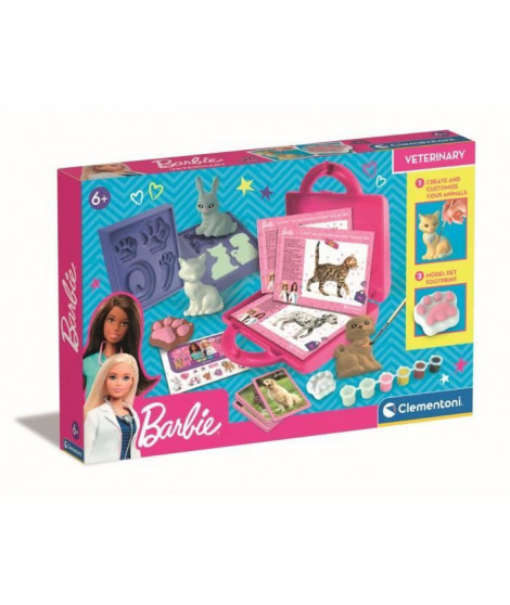 Barbie - Clementoni - Coffret de vétérinaire