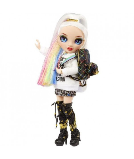 Rainbow High Junior High Doll S3 - Poupée Mannequin Arc-en-Ciel 22cm - Amaya Raine