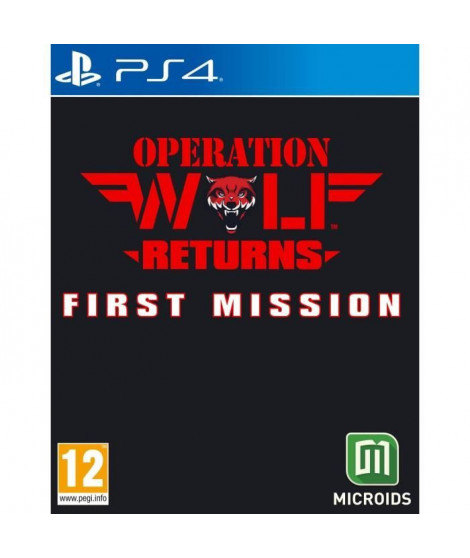 Operation Wolf Returns : First Mission Jeu PS4