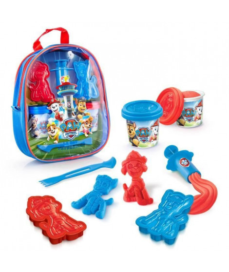 Pat Patrouille - Sac a dos garni de pâte a modeler et accessoires - Loisirs Créatifs - PPC 031 - Canal Toys