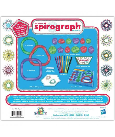 Formes originales - SPIROGRAPH