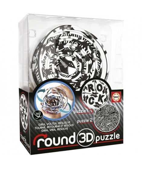 PUZZLE 3D ROND HYPNOTIC - EDUCA - 19708