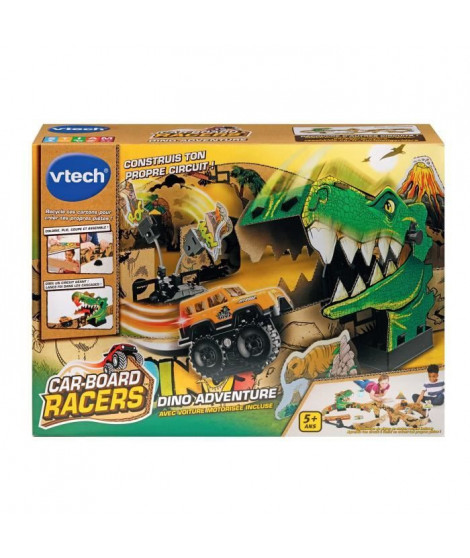 VTECH CAR-BOARD RACERS - DINO ADVENTURE